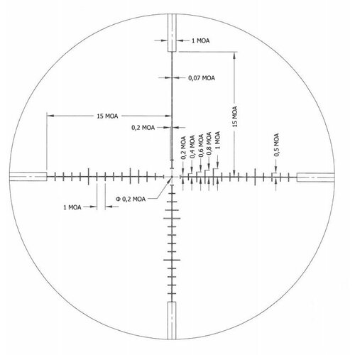 FOMEI 4,5-27x50 FOREMAN HTC PRO (THD), strelni daljnogled Slike