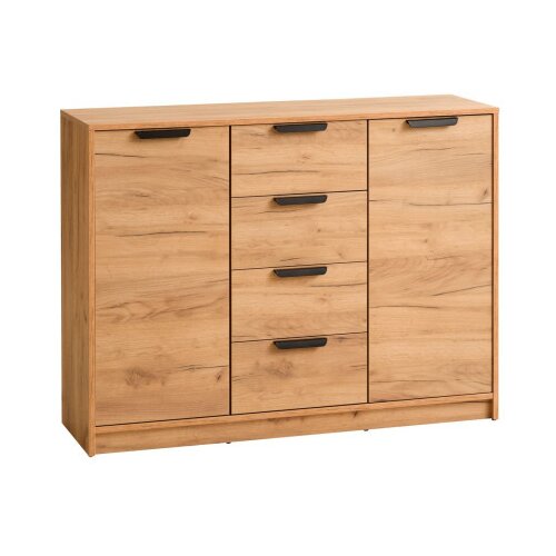  Komoda Jenslev 2 vrata 4 fioke hrast ( 3601026 ) Cene