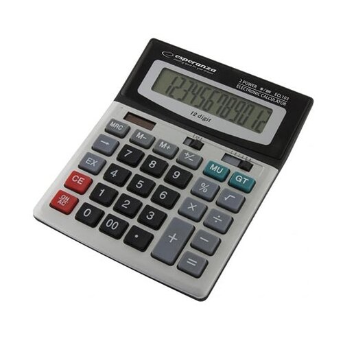 Esperanza Kalkulator EULER, 12-digit display, ECL103 Slike