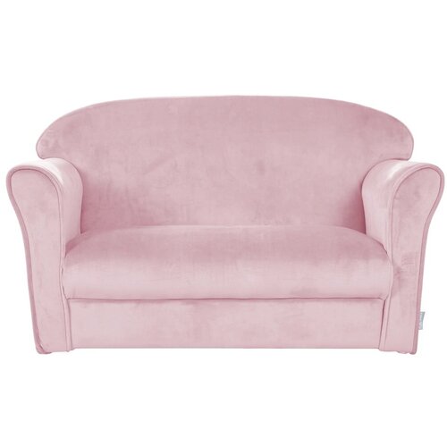 Roba Svetlo rožnata žametna otro&amp;scaron;ka sedežna garnitura 78 cm Lil Sofa &amp;ndash; Slike