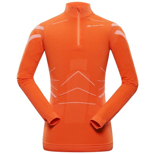 Alpine pro Pánské rychleschnoucí prádlo - triko LUBIN spicy orange Slike