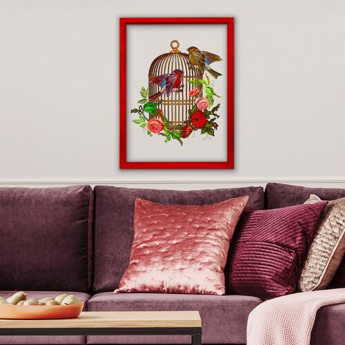 Wallity CAM757948636 multicolor decorative framed painting Cene