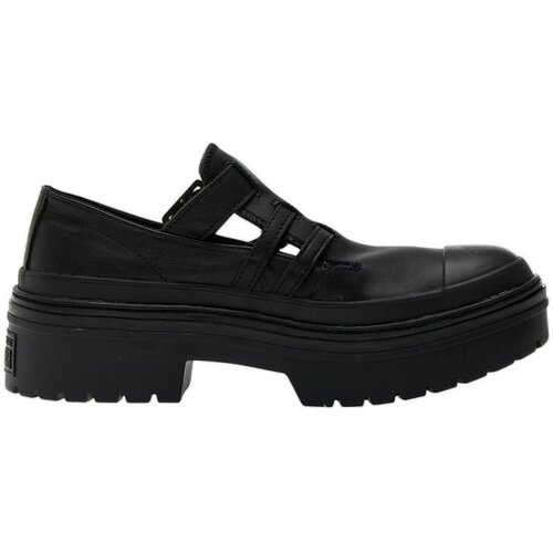 Converse Nizke superge Chaussures &amp;agrave; talon Chuck 70 Hi cuir pleine fleur Črna Slike
