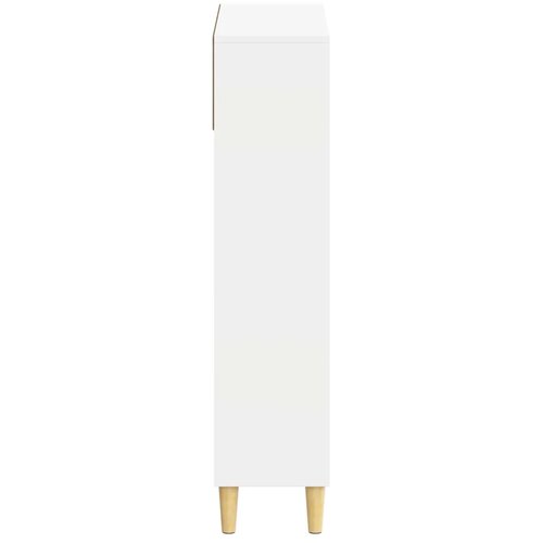  Ormar za cipele ARNHEM 78 x 24 x 103 cm Konstruirano drvo - Bijela Slike