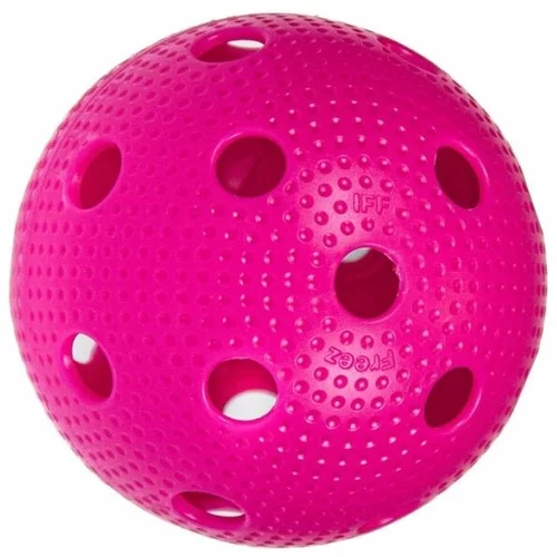 FREEZ BALL OFFICIAL Loptica za floorball, ružičasta, veličina
