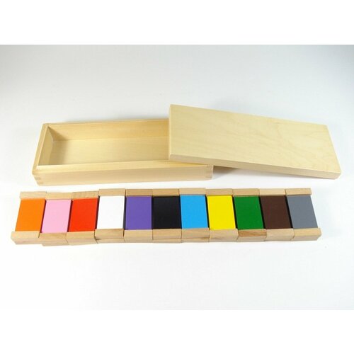 Montessori Set drvenih pločica u boji za decu Cene