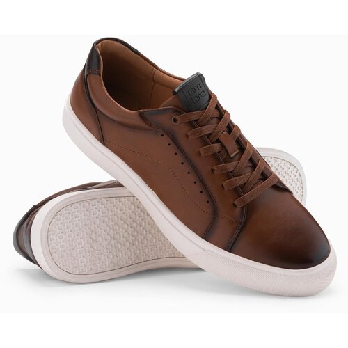 Ombre Men&amp;#039;s high top canvas sneakers shoes - olive Slike