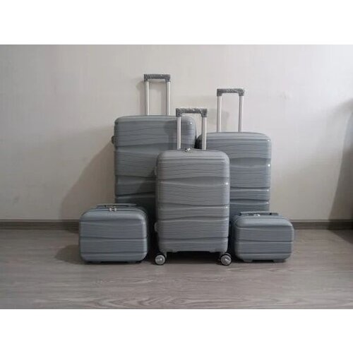 BOLZZ Set Kofera Explore 5/1, Siva Cene