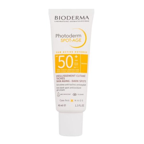 Bioderma Photoderm Spot-Age SPF50+ antioksidativna krema za zaštitu od sunca protiv bora i pigmentnih mrlja 40 ml unisex Cijene