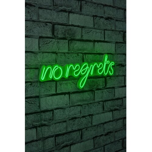 Wallity Dekorativna plastična LED rasveta No Regrets Green Slike
