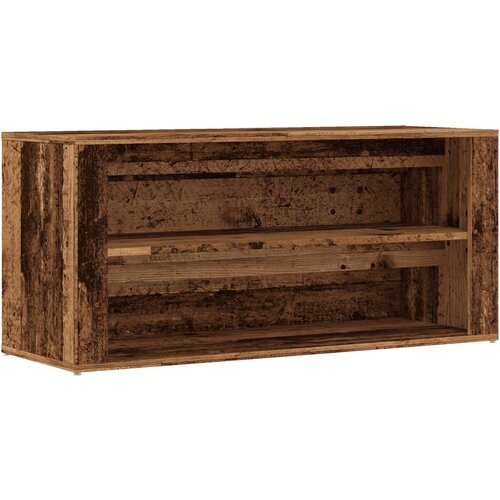 Maison Chic Klop za čevlje - Sedež za čevlje starinski les 100x35x45 cm inženirski les, (21778390) Slike