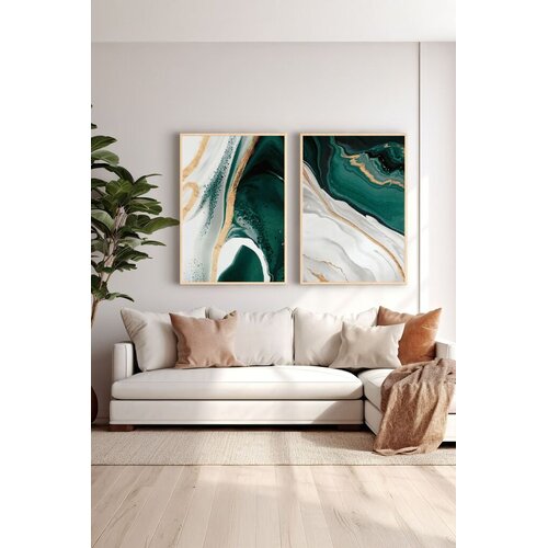 Wallity Uokvirena slika Ersy2Limodel4, 33x48 cm, 2 dijela Cijene