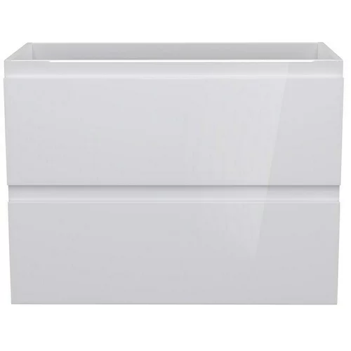 CAMARGUE espacio kupaonski ormarić za nasadni umivaonik (80 x 40 x 60 cm, 2 ladice, gama bijela sjaj)