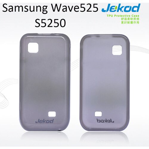  Gumijasti / gel etui Jekod za Samsung S5250 Wave 525 - črni Cene