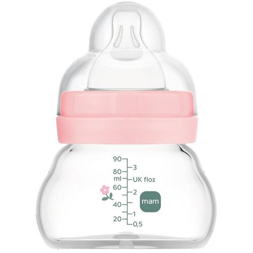 Mam steklenička steklena Feel good 90ml sort Slike