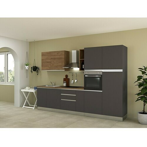 Marinelli Cucine Montažna kuhinja Ametista (Širina: 315 cm, S električnim uređajima) Cijene