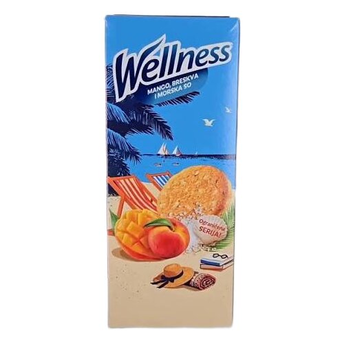 Wellness Keks mango breskva i morska so 210g Slike