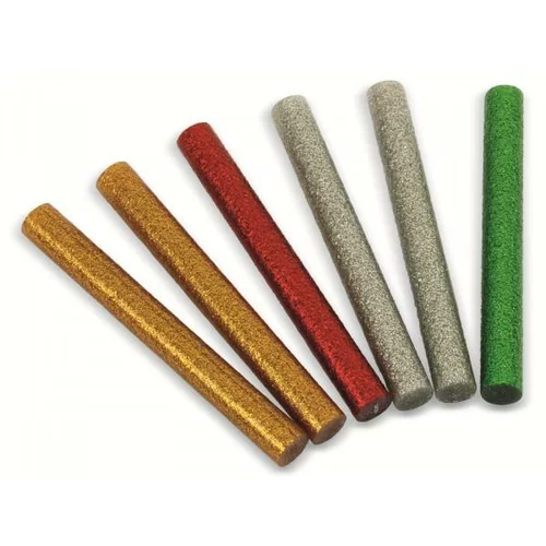  6x štapići za vruće ljepilo - u boji za vruće ljepilo