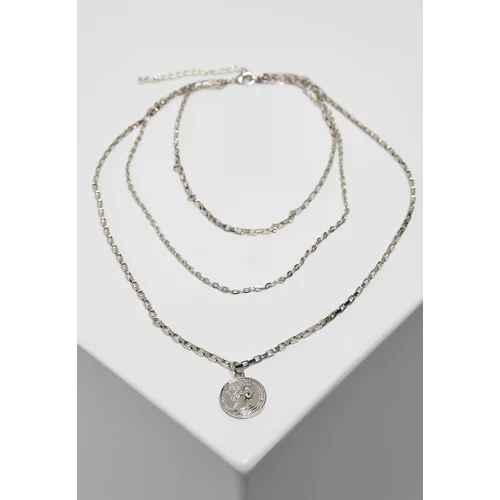 Urban Classics Accessoires Silver necklace with layering amulets