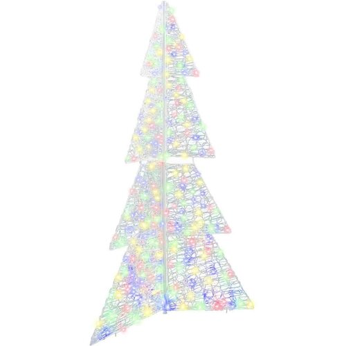 VidaXL Božićno drvce s 240 LED svjetlima &amp;Scaron;areni 180 cm Akril Slike