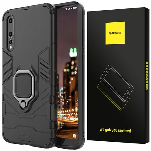 Spacecase OVITEK ZA HUAWEI P20 PRO X-RING ČRN, (21971381) Cene