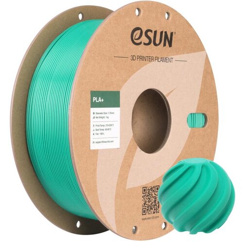 eSUN PLA+ ŽAD ZELENA (Jade Green) 1kg 1.75mm PaperRoll (PLA+175O-JG1P1) Cijene