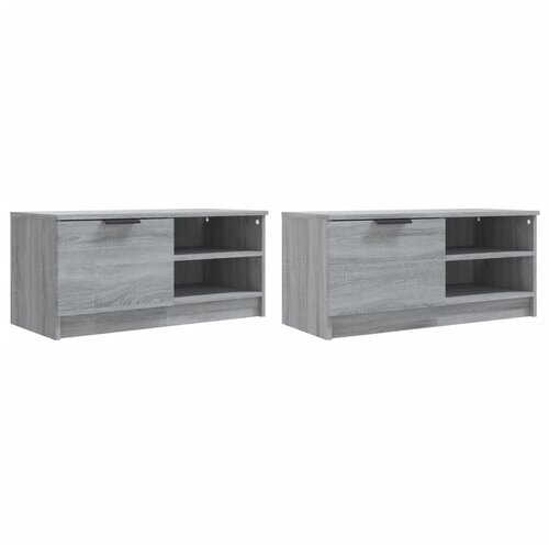  ormarići 2 kom hrast sonoma 80x35x36,5 cm konstruirano drvo Slike