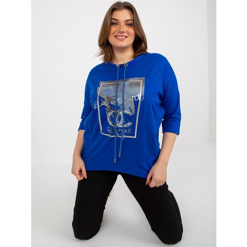 RELEVANCE Blouse-RV-BZ-8456.35-dark blue Cene