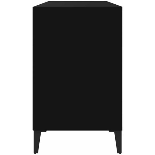  Ormarić za cipele crni 102 x 36 x 60 cm od konstruiranog drva Crna Slike