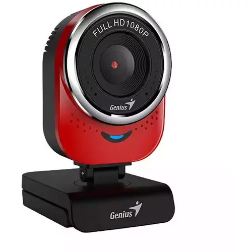 Genius qCam 6000 Full HD Red, spletna kamera