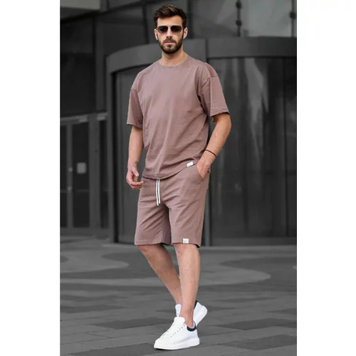 Madmext Two-Piece Set - Brown - Regular fit