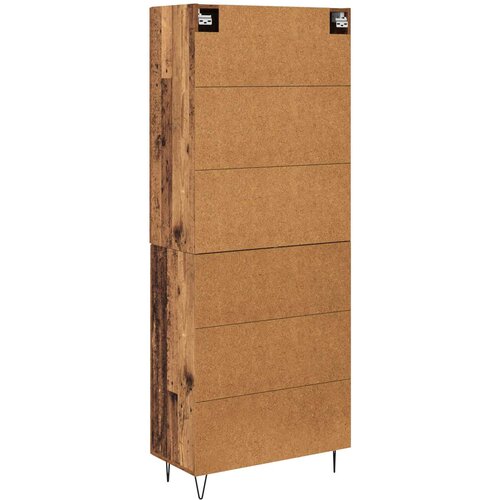  Highboard 2 kom. Staro drvo 69,5 x 34 x 180 cm Slike