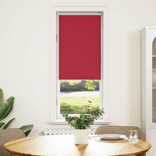 vidaXL Rolo zatemnjena rdeča 60x150 cm tkanina širina 55,7cm poliester Cene
