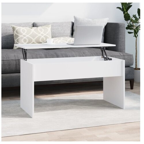  Stolić za kavu bijeli 102x50 5x52 5 cm od konstruiranog drva Cijene