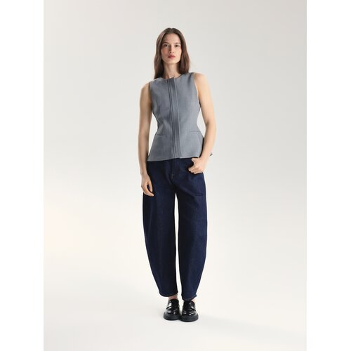 Reserved LADIES` VEST - svijetlo siva Cene