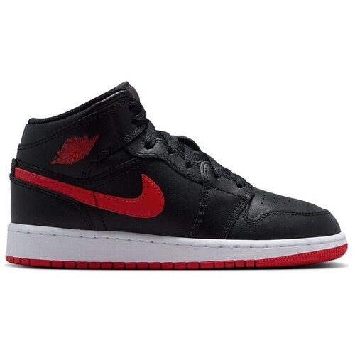 Nike Visoke superge Air Jordan 1 Mid Črna Slike