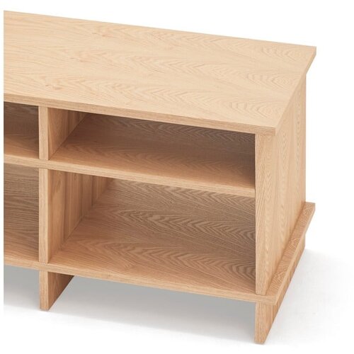 Teulat TV omarica v hrastovem dekorju v naravni barvi 180x50x40 cm Inari &amp;ndash; Slike