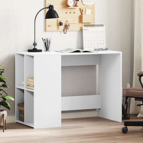 vidaXL Radni stol bijeli 102 x 50 x 75 cm od konstruiranog drva Cijene