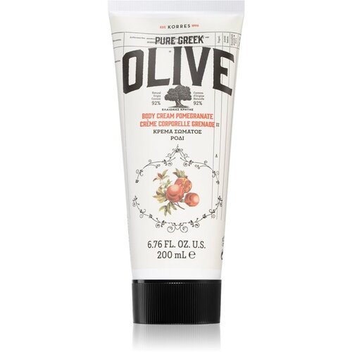 Korres Pure Greek Olive & Pomegranate hidratantno mlijeko za tijelo 200 ml Cijene