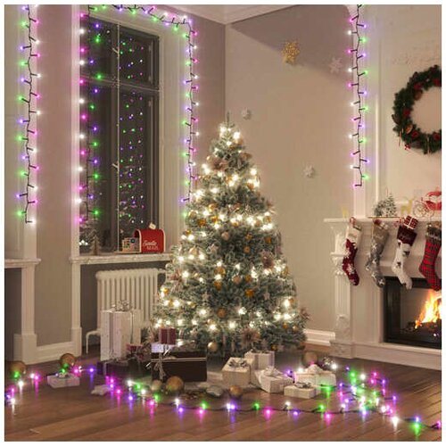  Kompaktna LED veriga s 3000 LED diodami pastelna večbarvna 65 m Cene