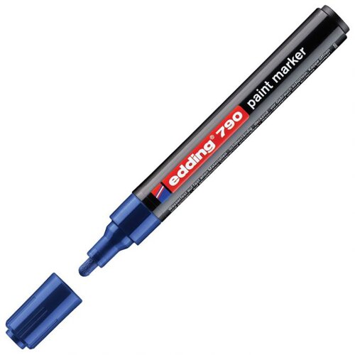 Marker PERMANENTNI LAKIRAJUĆI 2-3 MM EDDING 790 PLAVI Cene