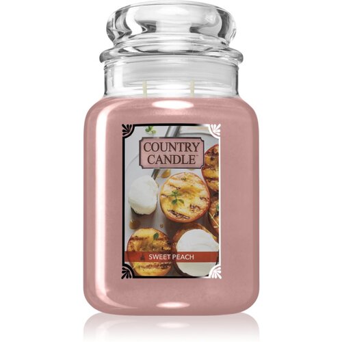 Country Candle Sweet Peach dišeča sveča 680 g Cene
