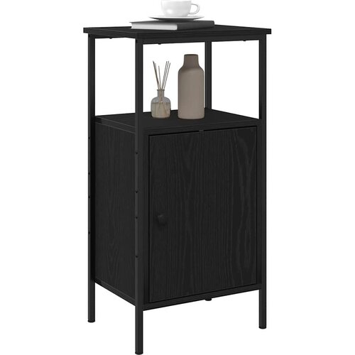 Noćni ormar Crni hrast 41 x 31 x 80 cm Konstruirano drvo Slike