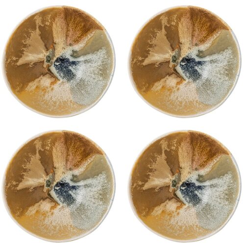 Bloomingville Krem zdjelice u setu 4 kom od kamenine 525 ml Lacey &amp;ndash; Slike