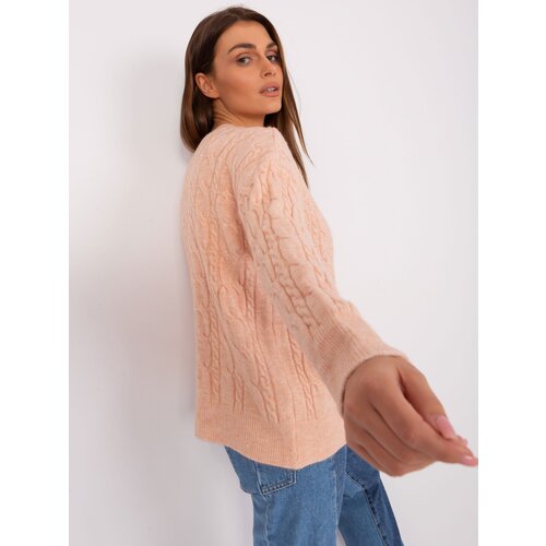 Wool Fashion Italia Sweater-AT-SW-2335-1.68P-Peach Cene