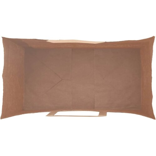  Papirnate vrećice 50 kom s ručkama smeđe 21x11x28 cm Slike