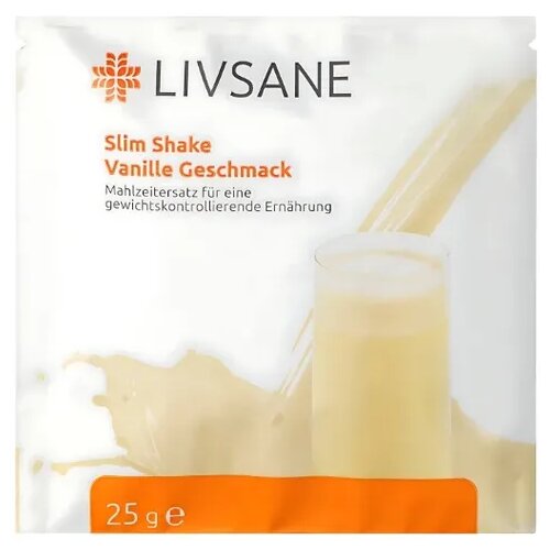 LIVSANE Slim shake, Vanila, 25g Slike