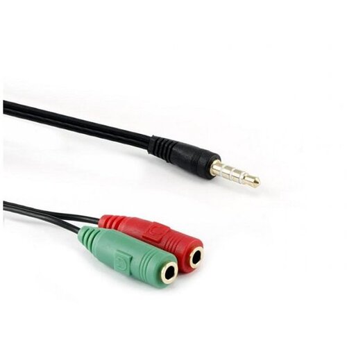 S Box Adapter-AVDIO Jack 3,5M 4-pin - 2x3,5Ž stereo 35M-2X35F Cene