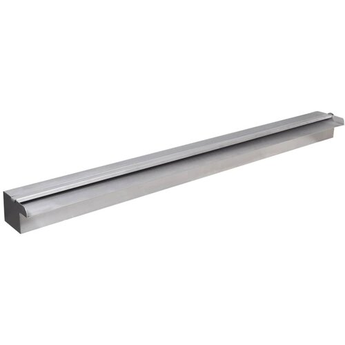  Pravokutna fontana za bazen s LED svjetlom nehrđajući čelik 90 cm Slike