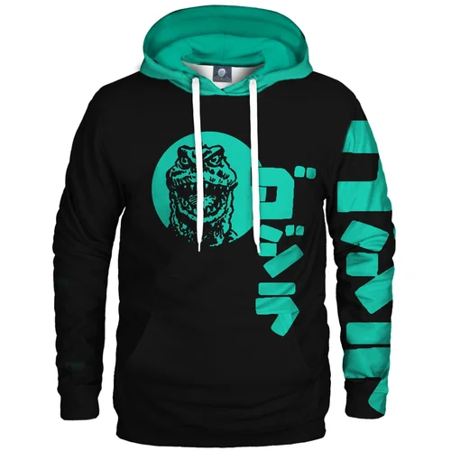 Aloha From Deer Unisex's Gojirra Teal Hoodie H-K AFD918